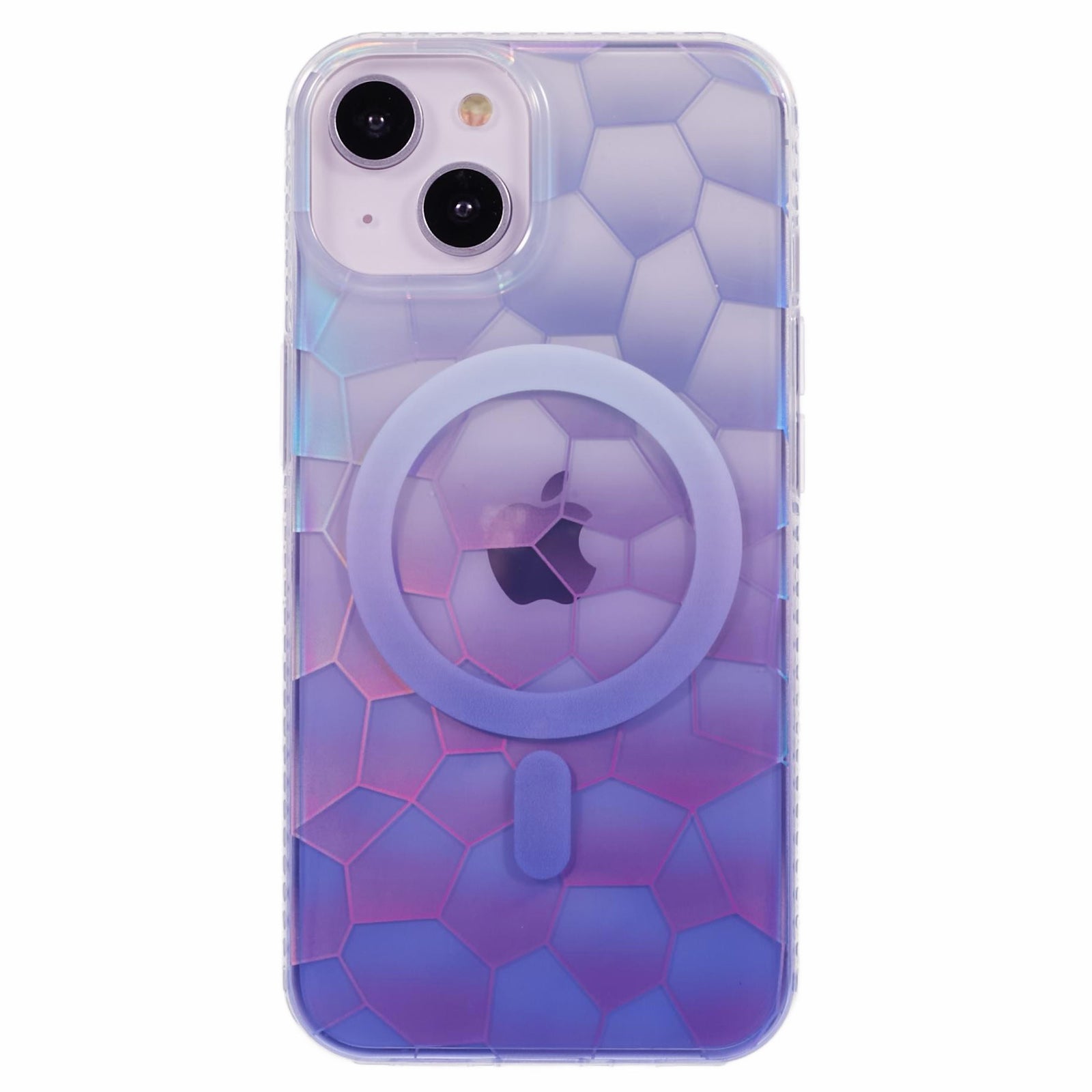 MP Series For iPhone 13 6.1 inch Cell Phone Case TPU+Acrylic Gradient Color Shell Compatible with MagSafe MP Series For iPhone 13 6.1 inch Cell Phone Case TPU+Acrylic Gradient Color Shell Compatible with MagSafe